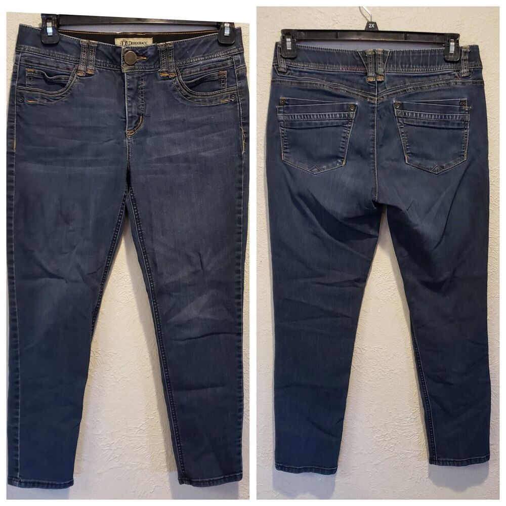 Democracy "Ab"Solution Skinny Jeggings Size 8 Jeans Medium